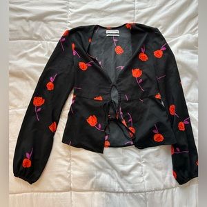 Urban Outfitters floral long sleeve